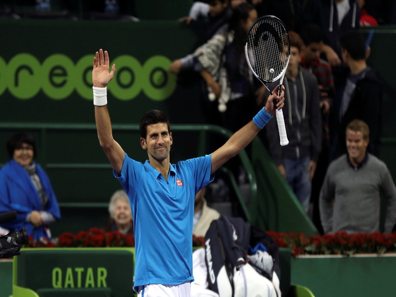 НЕУНИШТИВИ ЂОКОВИЋ У ФИНАЛУ ДОХЕ: Новак спасао пет меч лопти и послао Вердаска кући